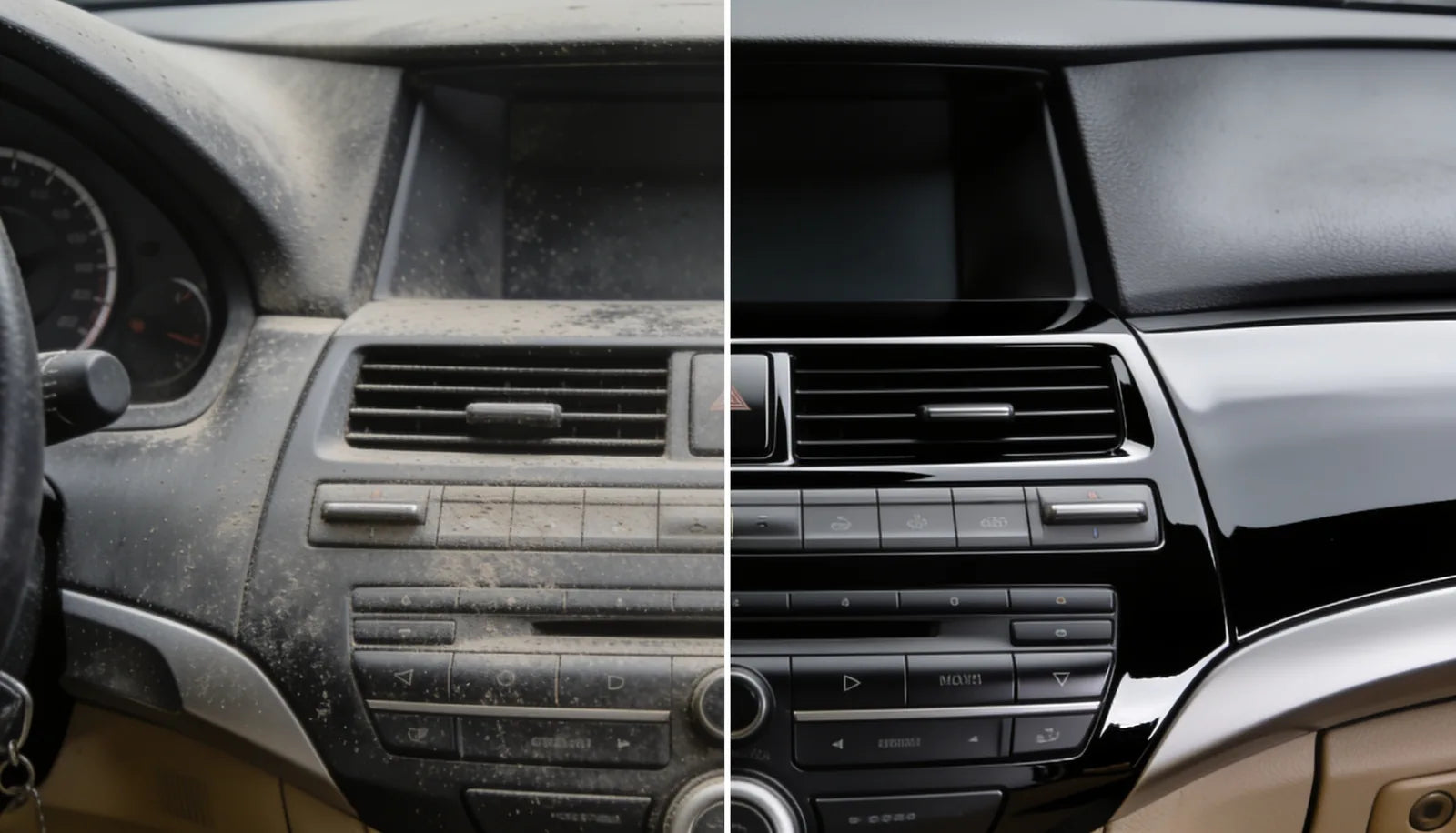 Antes y despues con Black Sky